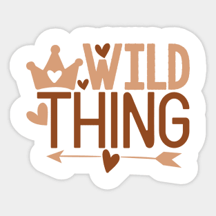 Wild Thing Sticker